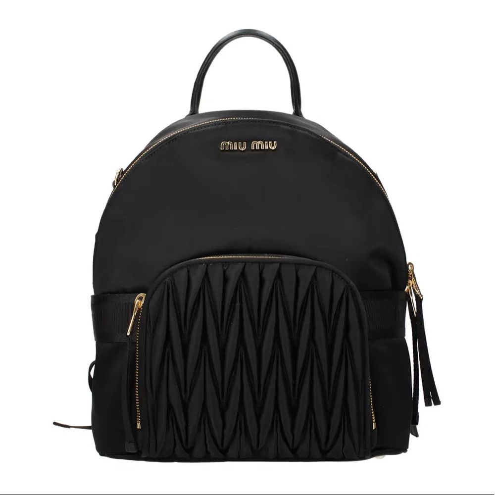 MIU MIU Black Backpack